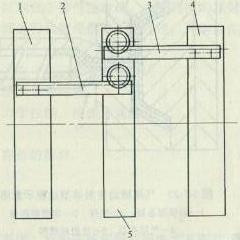 叠层式注射模联锁机构
